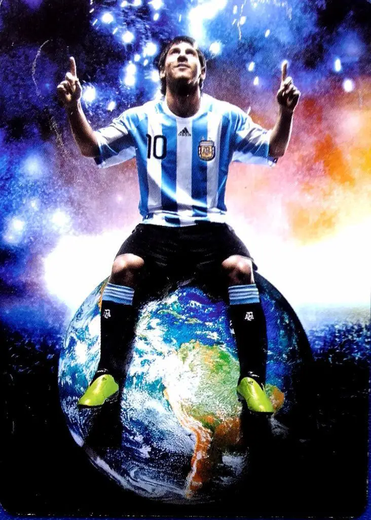 МЕССИ, игральные карты в цвете. 1