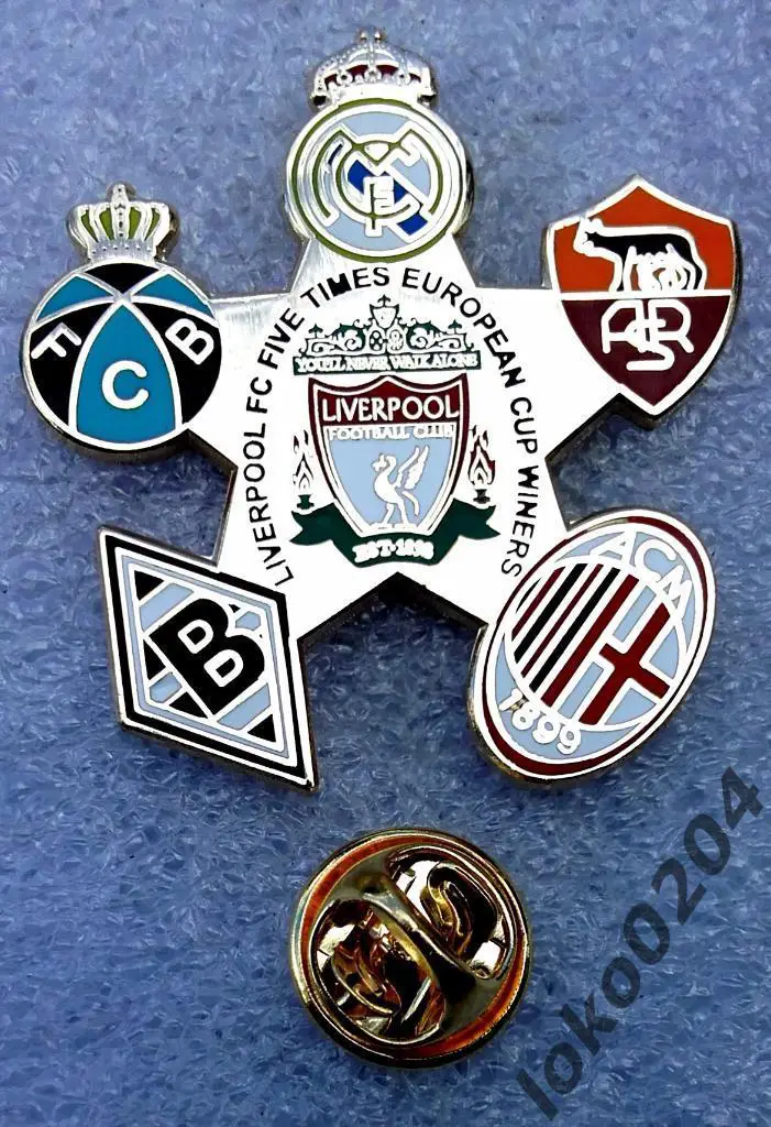 LIVERPOOL FC - Five times EuroCup Winners.