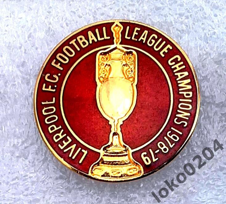 Ф.К. ЛИВЕРПУЛЬ (Англия) - Чемпион Английской Лиги 1978-79 (старый знак).