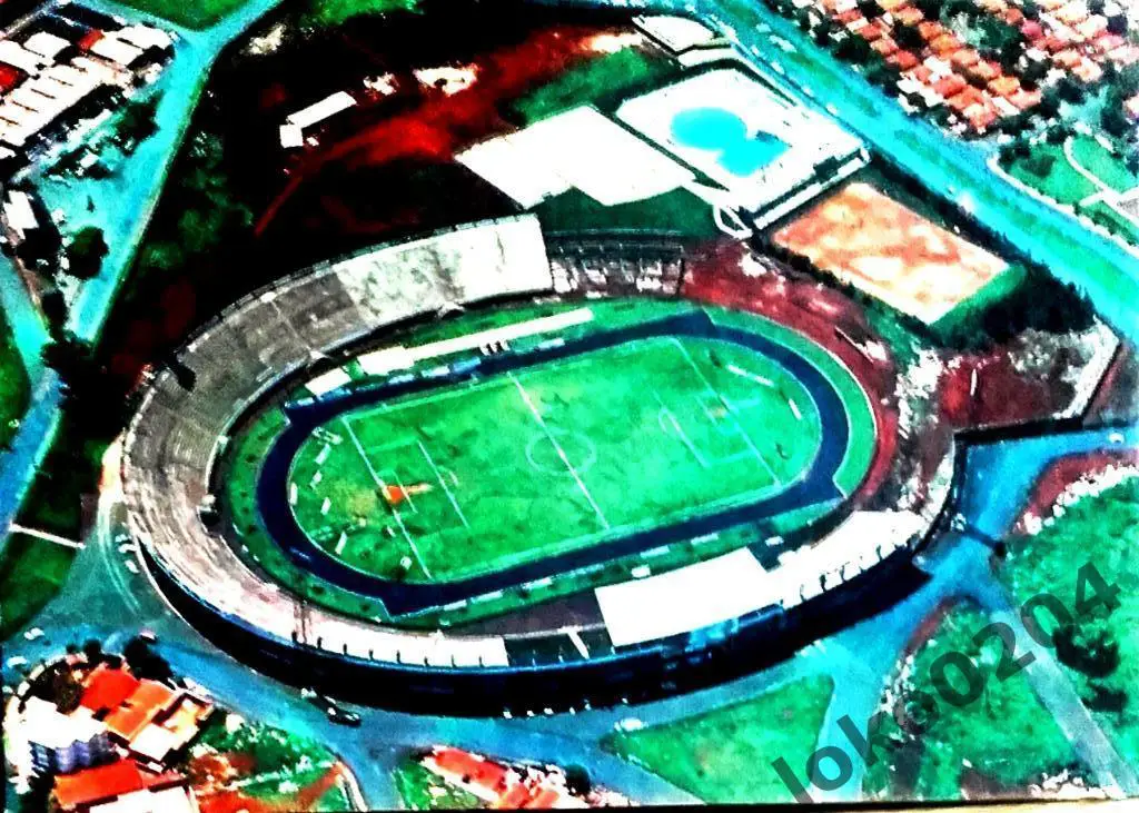 БРАЗИЛИЯ. Riberairo Preto. Estadio Francisco de Palma Travassos.1980-е гг.