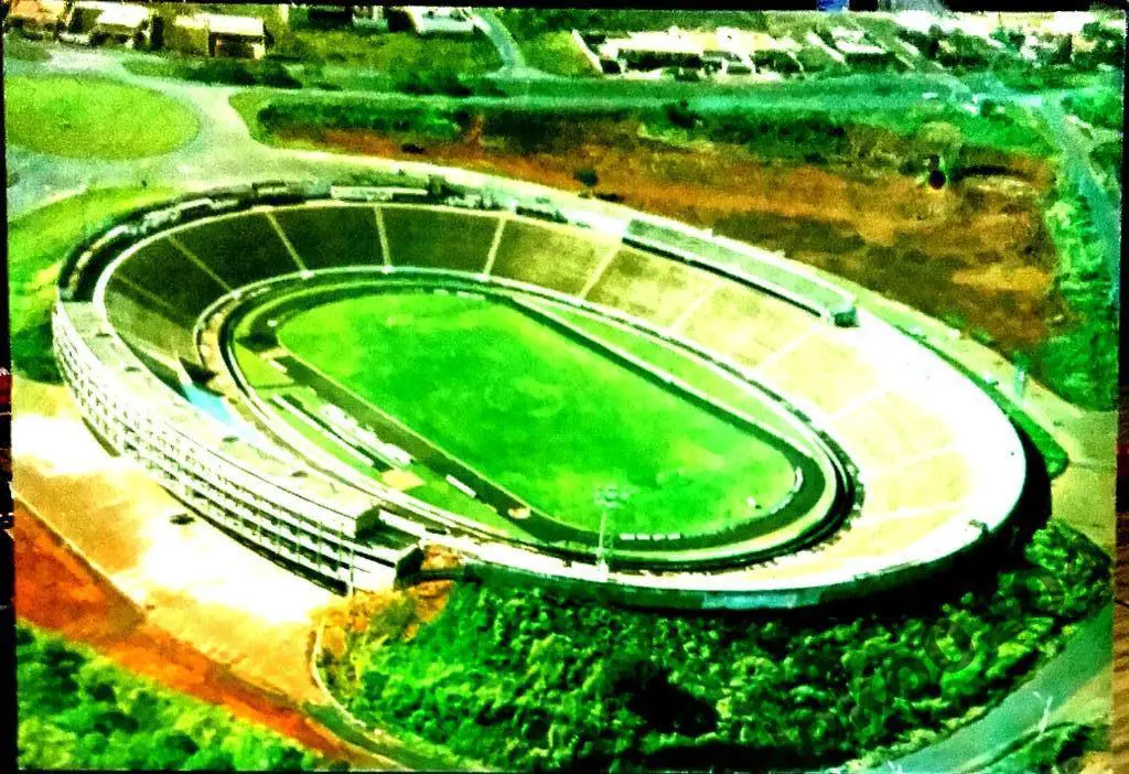 БРАЗИЛИЯ. Ribeirao Preto. Estadio SANTA CRUZ. 1980-е гг.