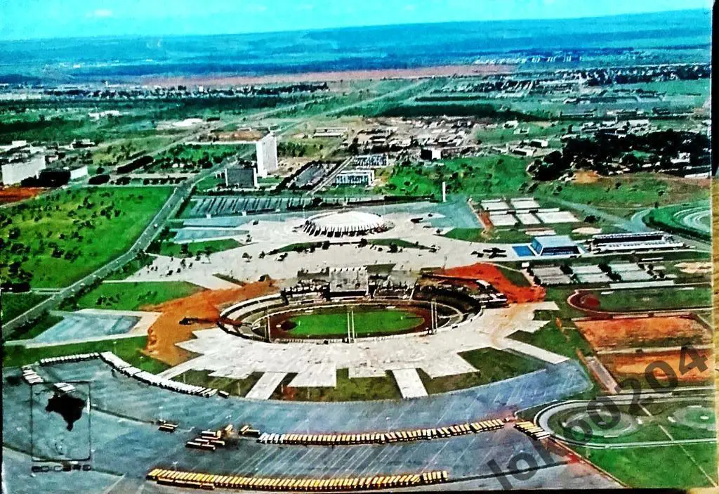 БРАЗИЛИЯ. Brasilia. Setor Esportivo. 1980-е гг.