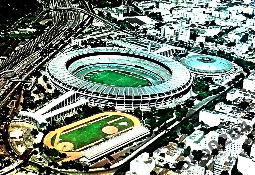 БРАЗИЛИЯ. Rio de Janeiro. Estadio - MARACANA. 1980-е гг.