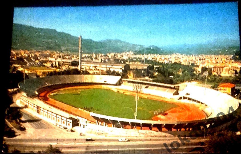 ИТАЛИЯ. Ascoli . Stadio . 1980-е гг.