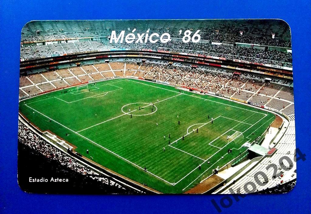 МЕКСИКА. Mexico . Estadio AZTECA. 1980-е гг.