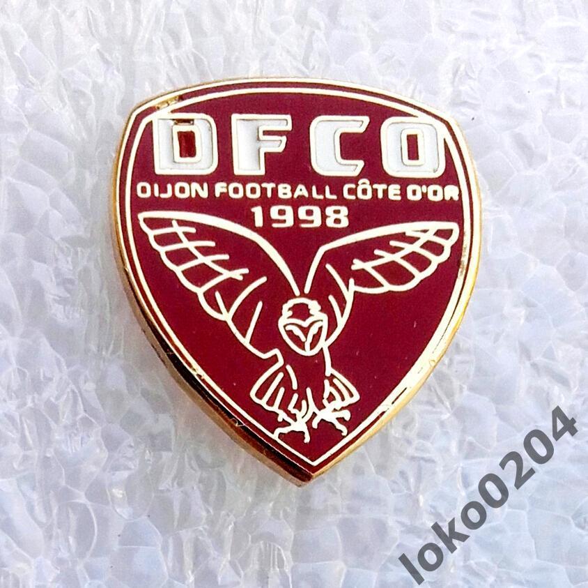 Знак - Ф.К. ДИЖОН - Dijon FCO , Франция.