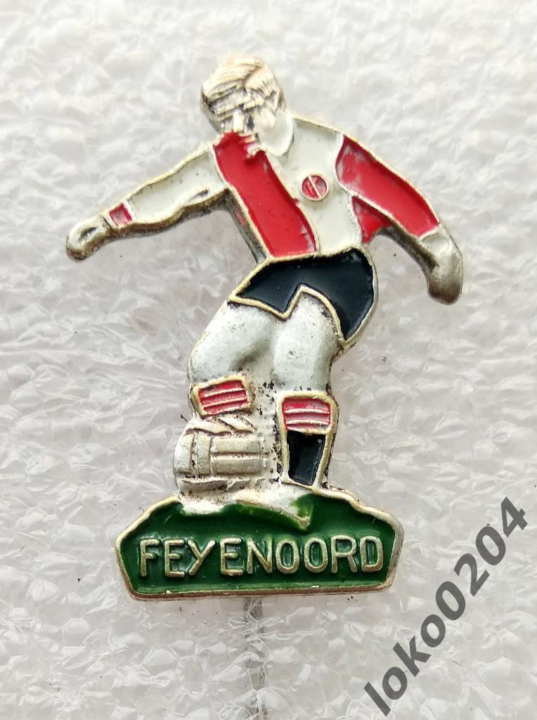 Фейеноорд Роттердам - Feyenoord Rotterdam - НИДЕРЛАНДЫ (винтаж, 60-е гг.).