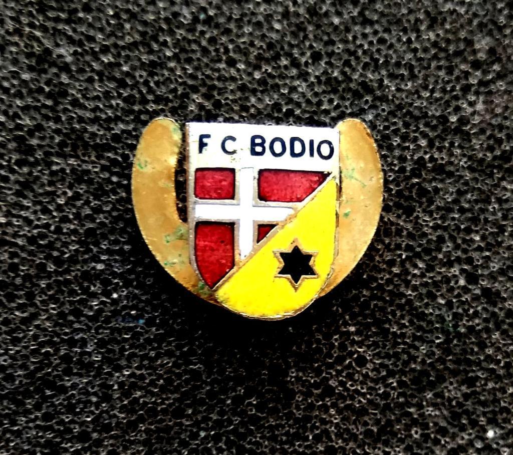 ФК БОДИО - FC BODIO - ШВЕЙЦАРИЯ (знак 70-х гг.).
