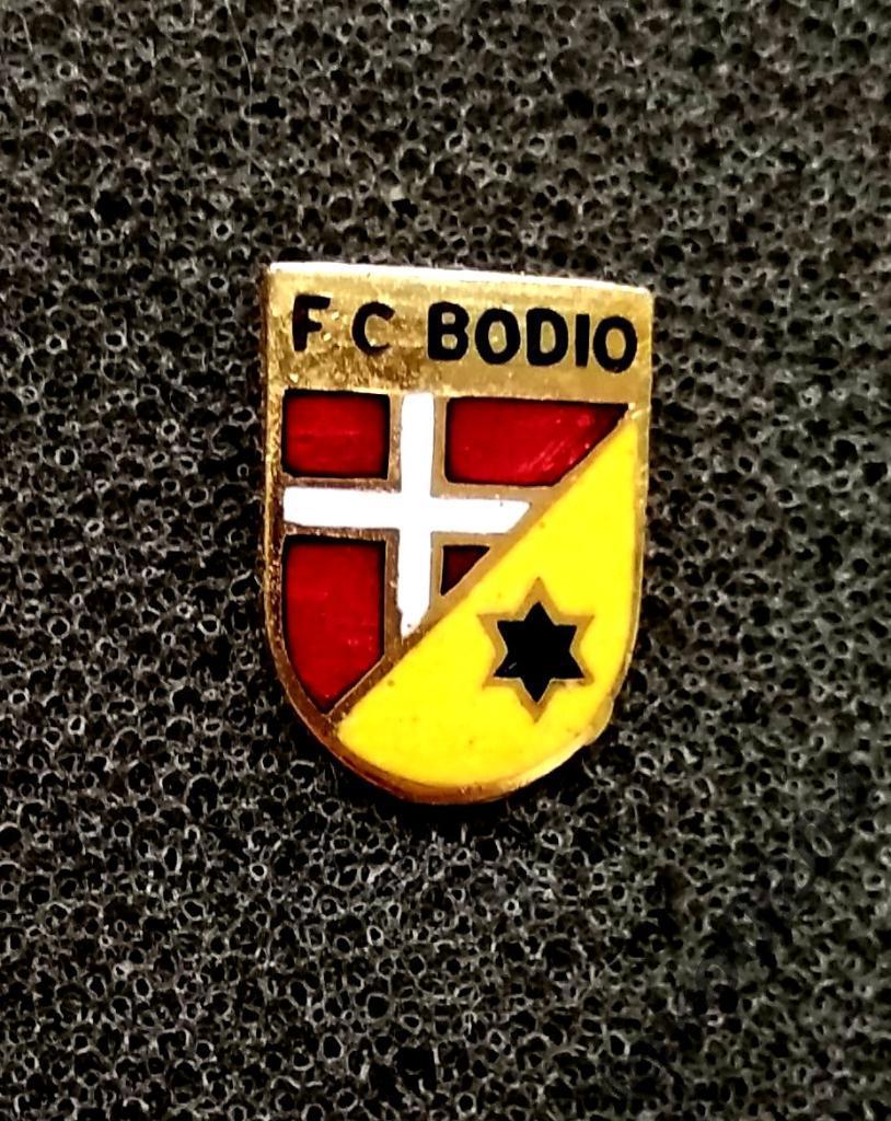 ФК БОДИО - FC BODIO - ШВЕЙЦАРИЯ (знак 80-х гг.).