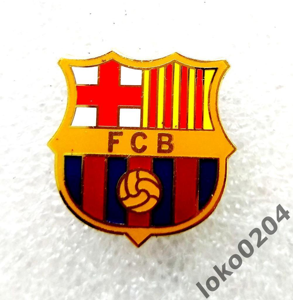 Ф.К. БАРСЕЛОНА - F.C. Barcelona (24x24 mm) - ИСПАНИЯ.