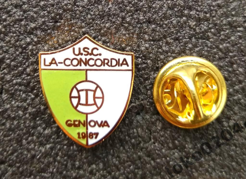 Ф.К. Конкордия, Генуя - U.S. La Concordia, Genova-ИТАЛИЯ (оригинал, 90-е гг)-24.
