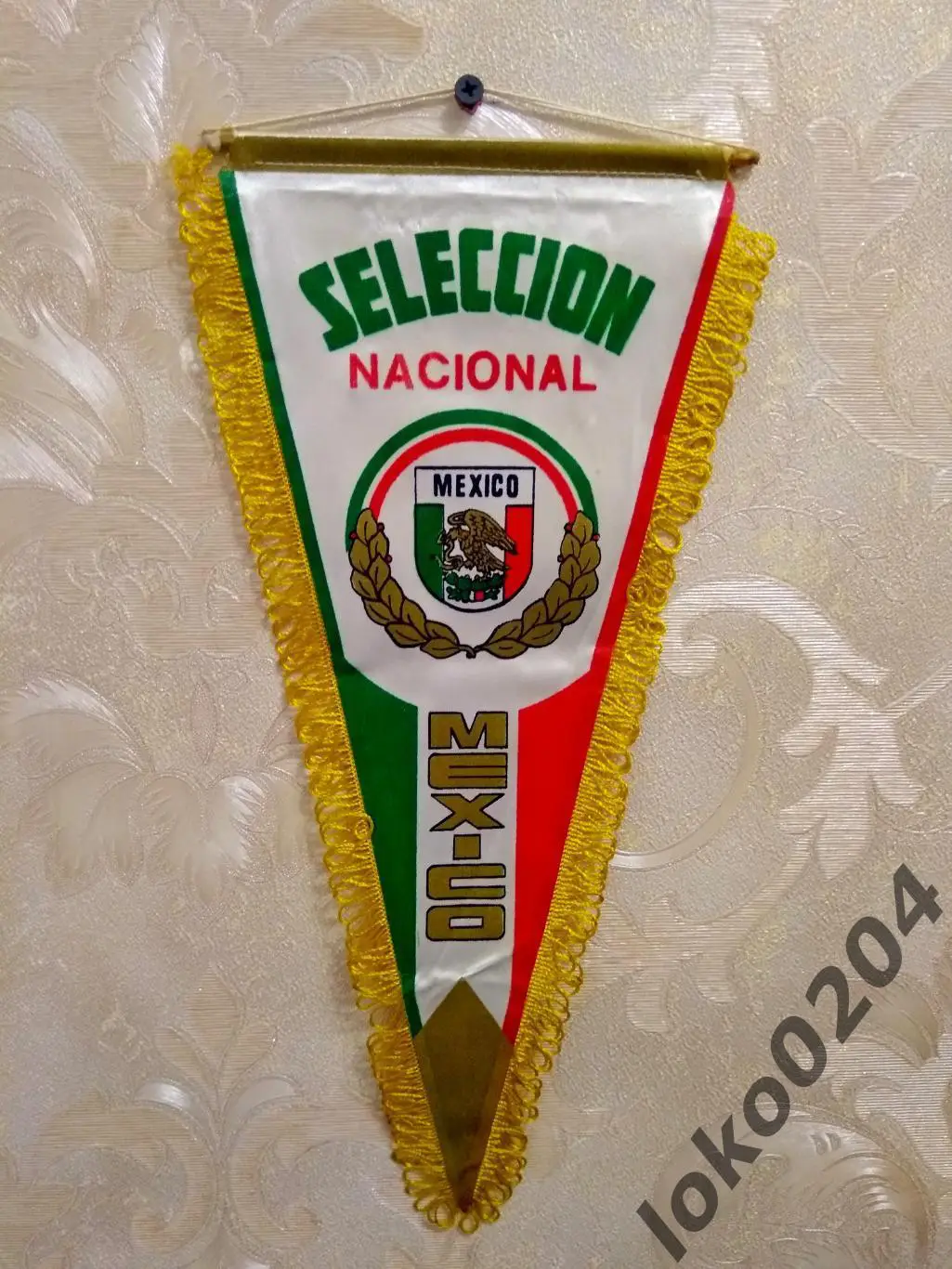 Сборная команда МЕКСИКИ, 15х35 см.