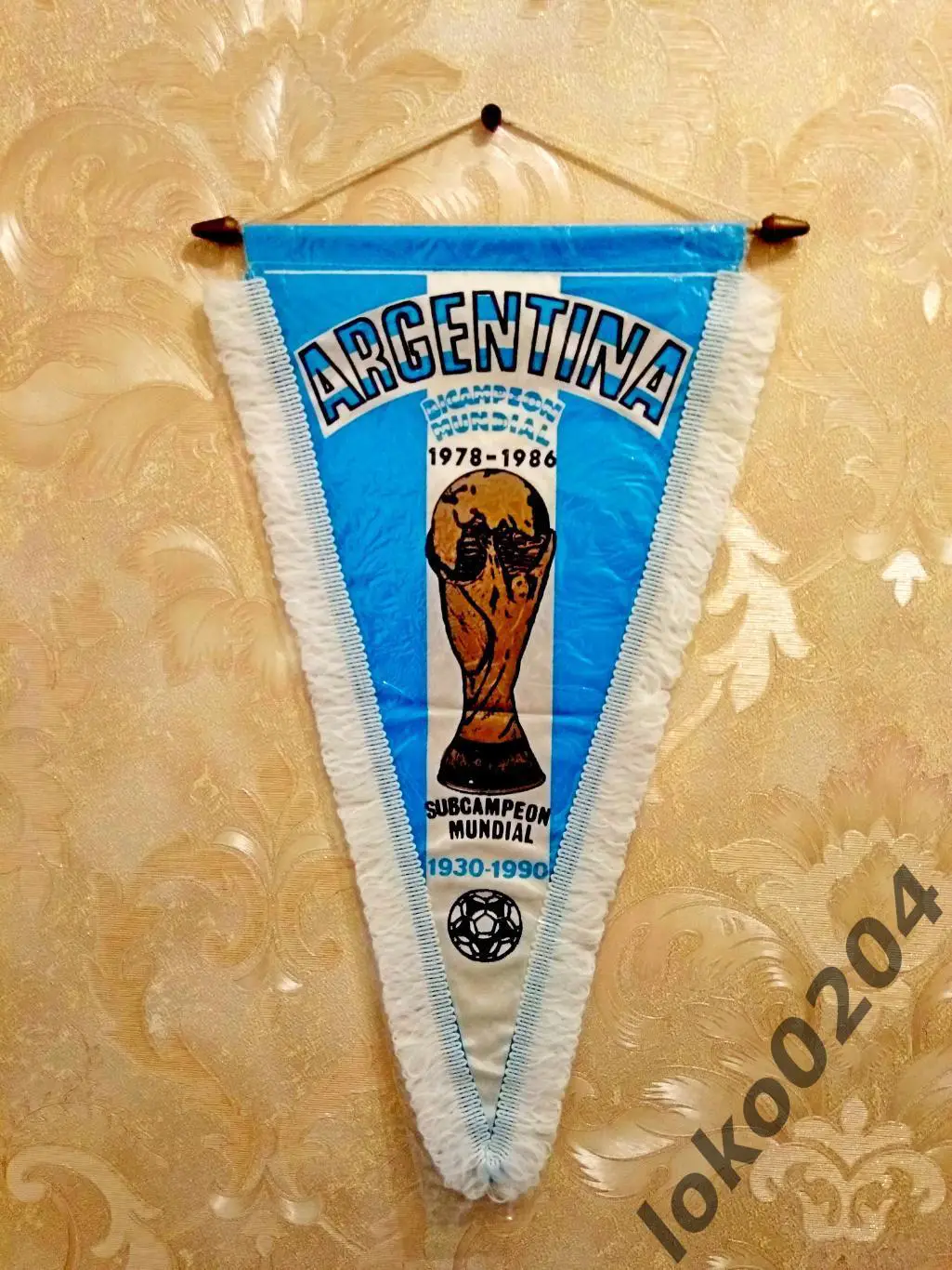 Сборная команда АРГЕНТИНЫ, 21х40 см.