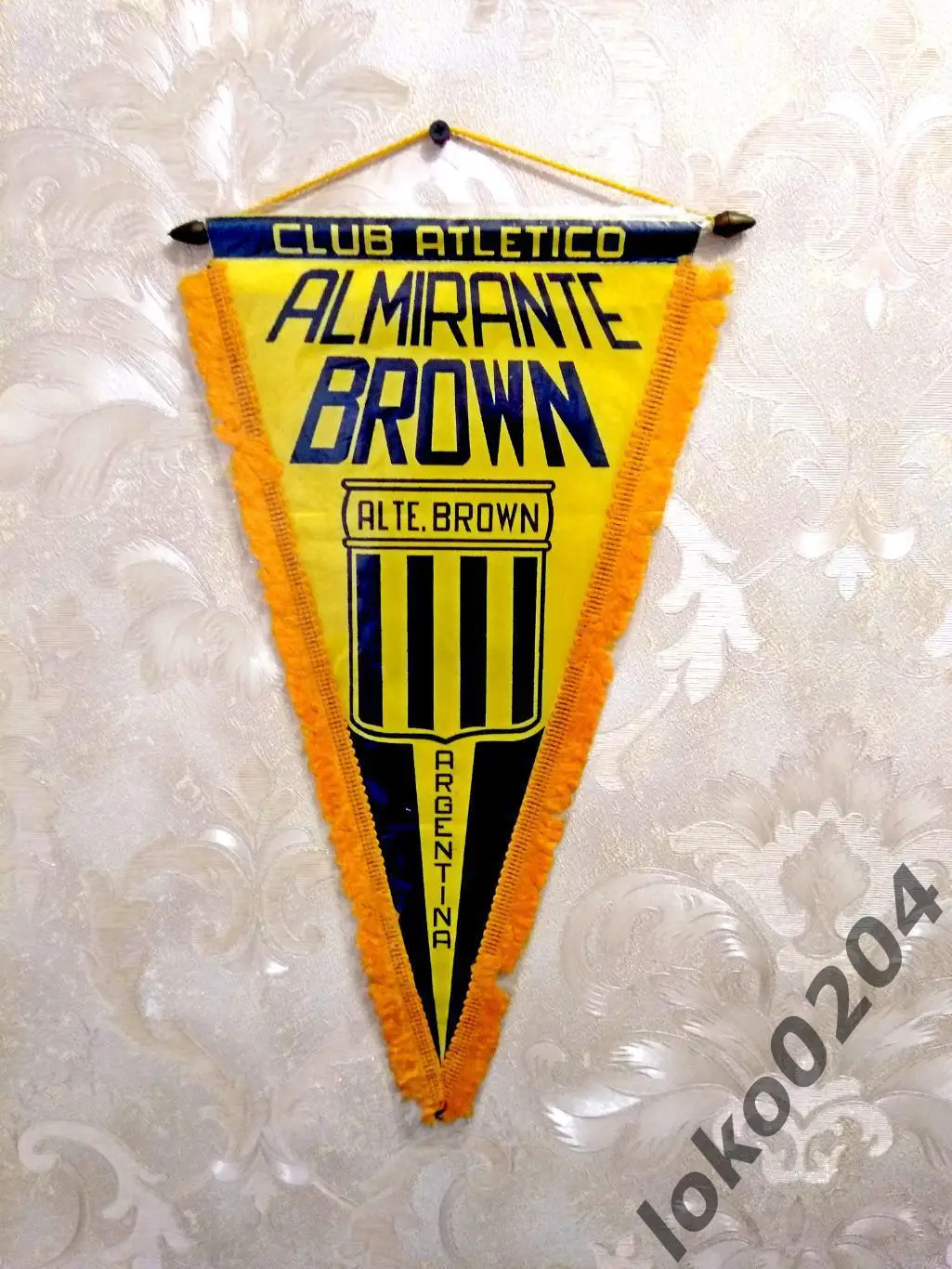 Ф.К. АЛМИРАНТЕ БРАУН - Club Atletico ALMIRANTE BROWN, 21х40 см - АРГЕНТИНА.