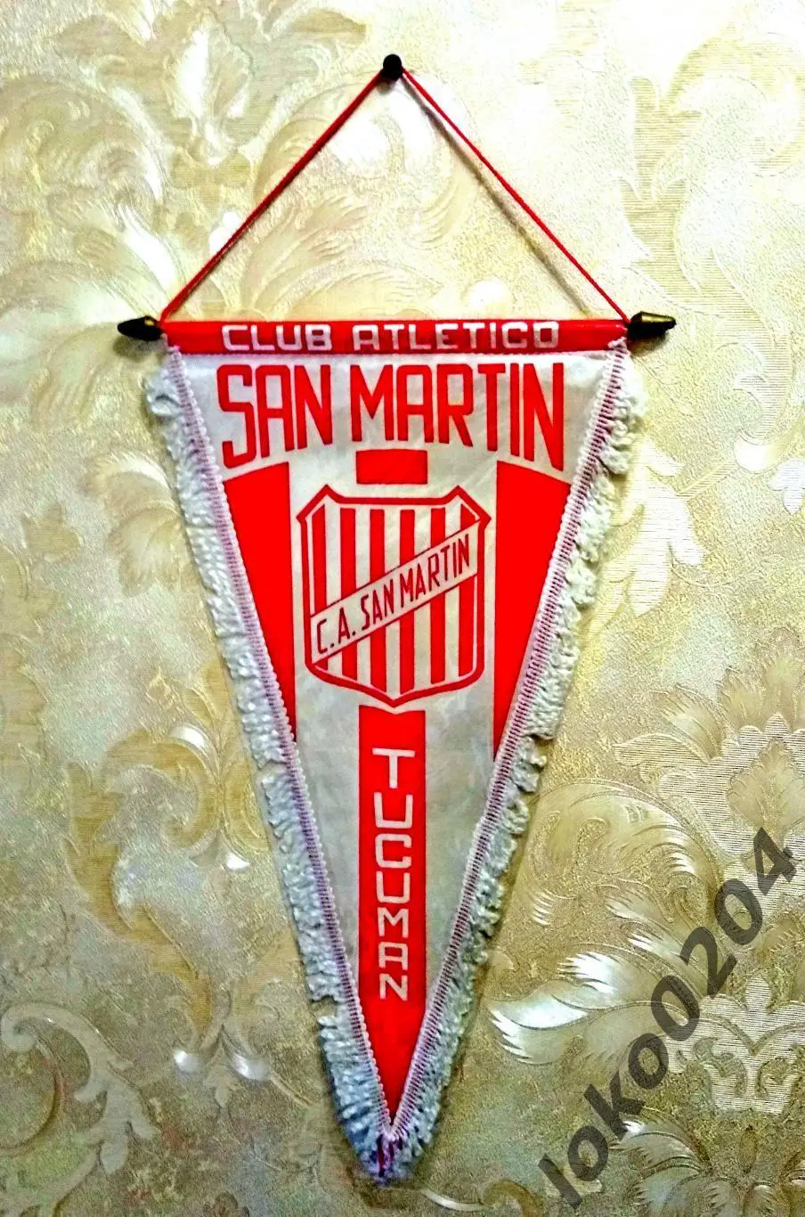 Ф.К. САН МАРТИН - Club Atletico SAN MARTIN, Tucuman, 21х40 см - АРГЕНТИНА.