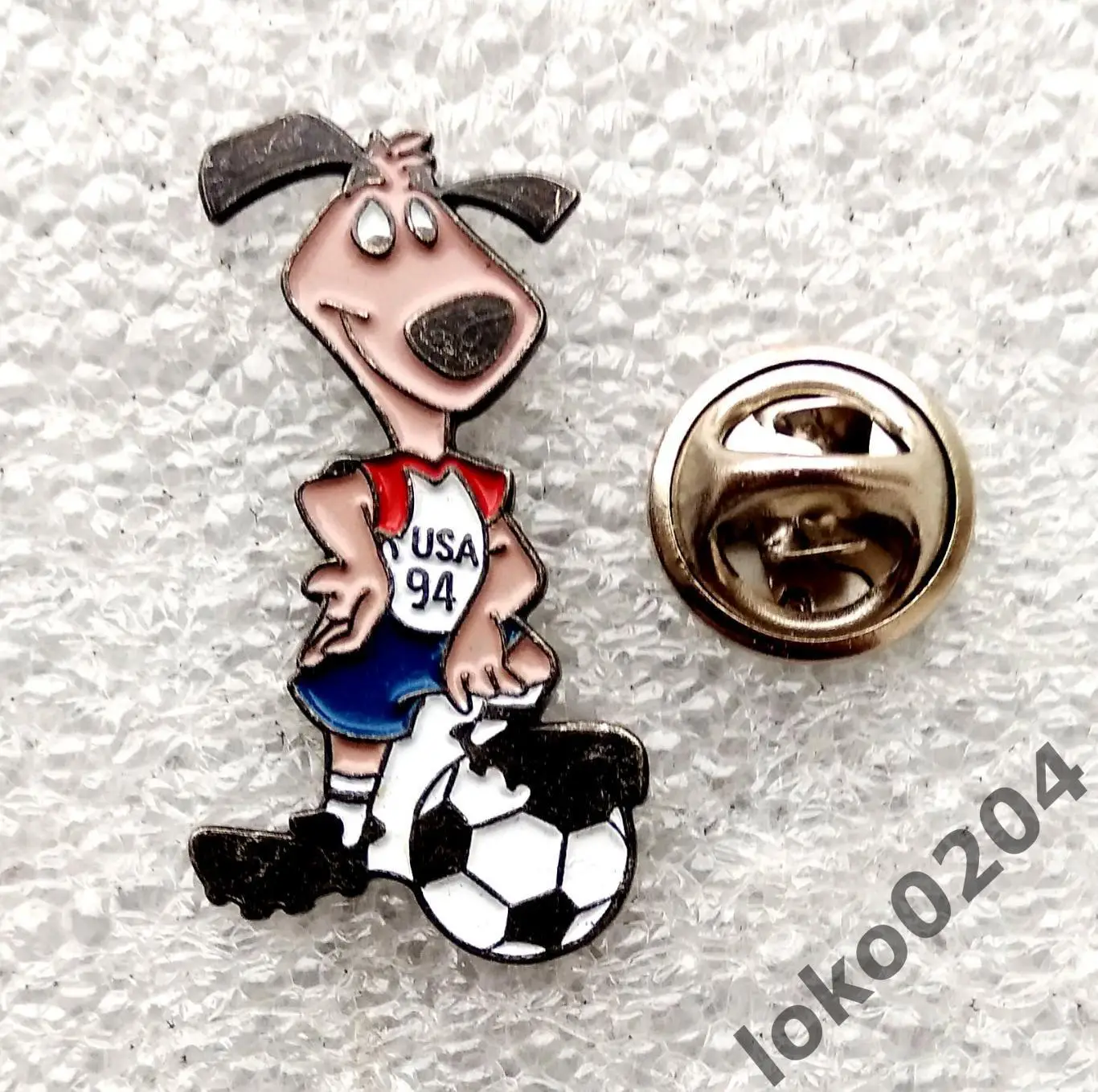 США 1994. Чемпионат мира по футболу, талисман - маскот , клеймо.