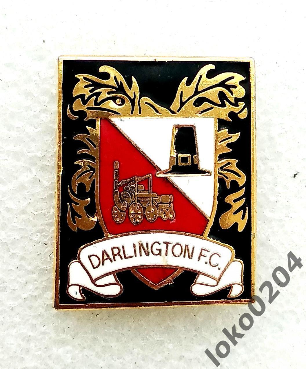 Ф.К. Дарлингтон FC - Darlington F.C. - АНГЛИЯ - (знак 70-80 х гг). Клеймо.
