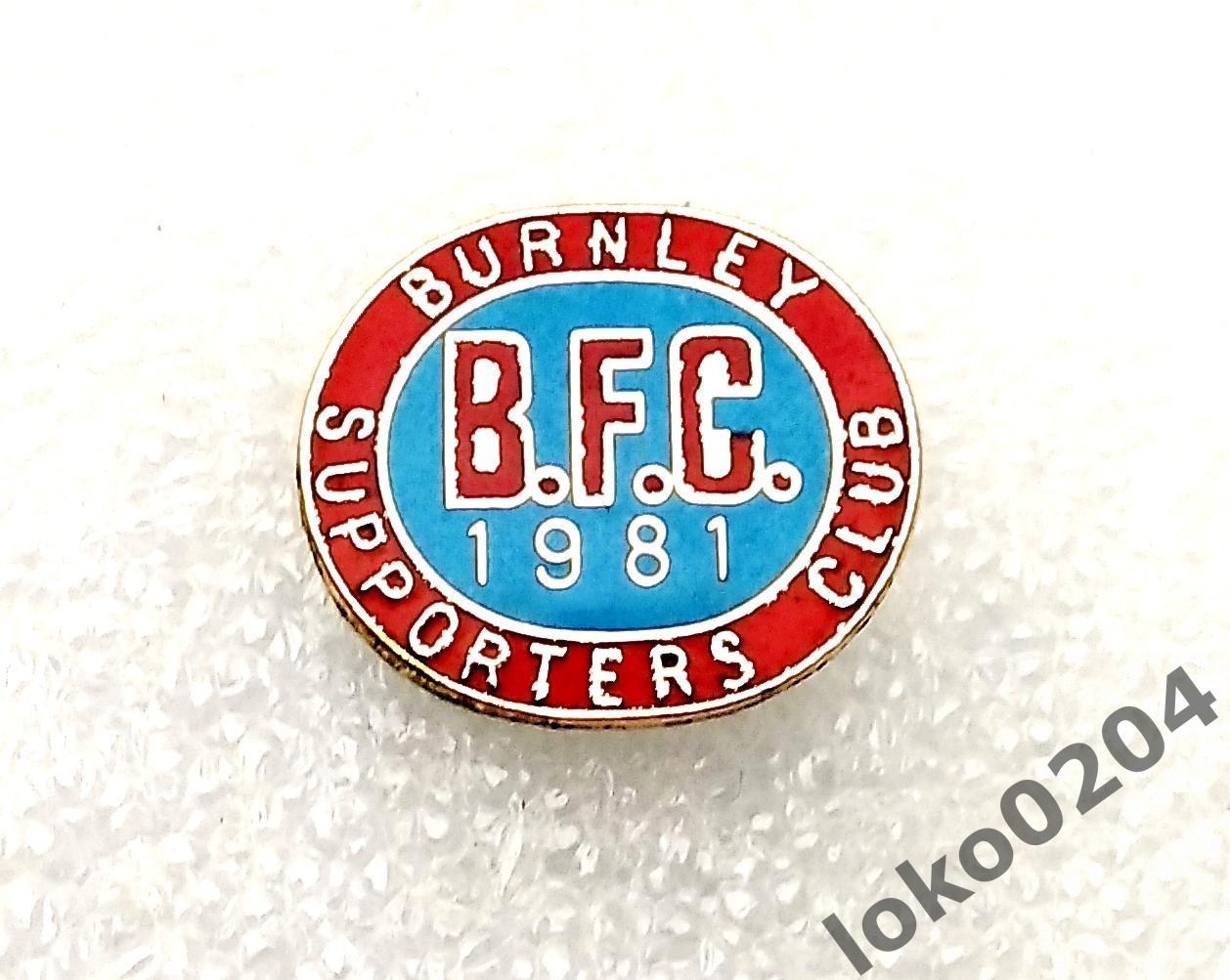 Бернли ФК - Burnley F.C. - АНГЛИЯ - (знак 70-80 х гг.).