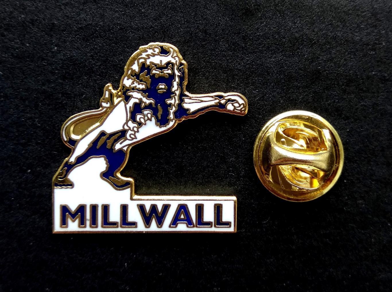 МИЛЛУОЛЛ ФК - MILLWALL FC - АНГЛИЯ (24х25 мм).