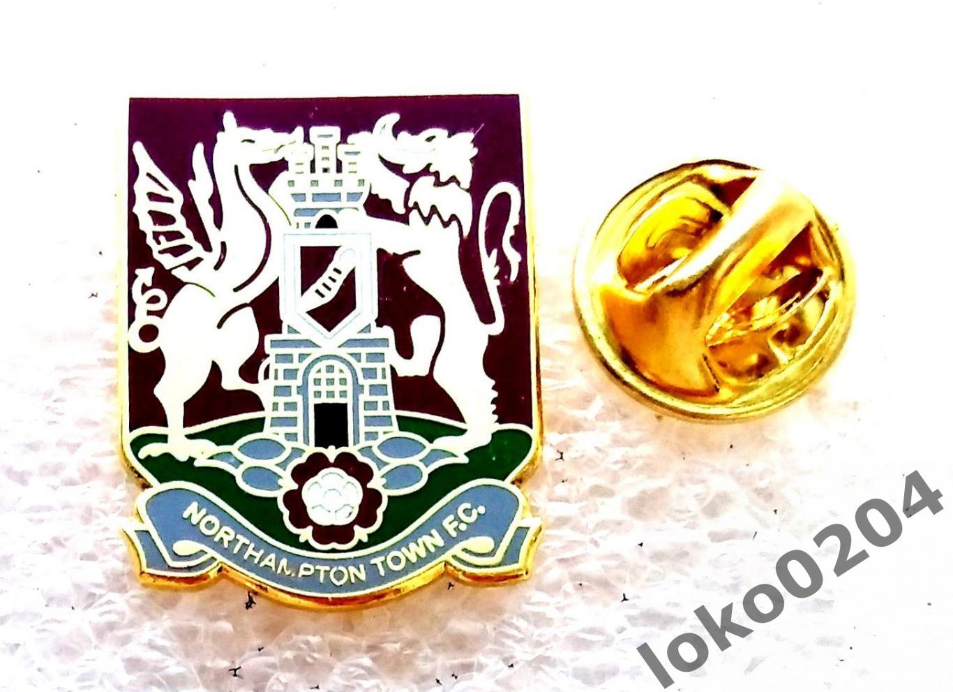 Норгемптон Таун ФК, Норгемптон - Northampton Town FC - АНГЛИЯ (18х22 мм).