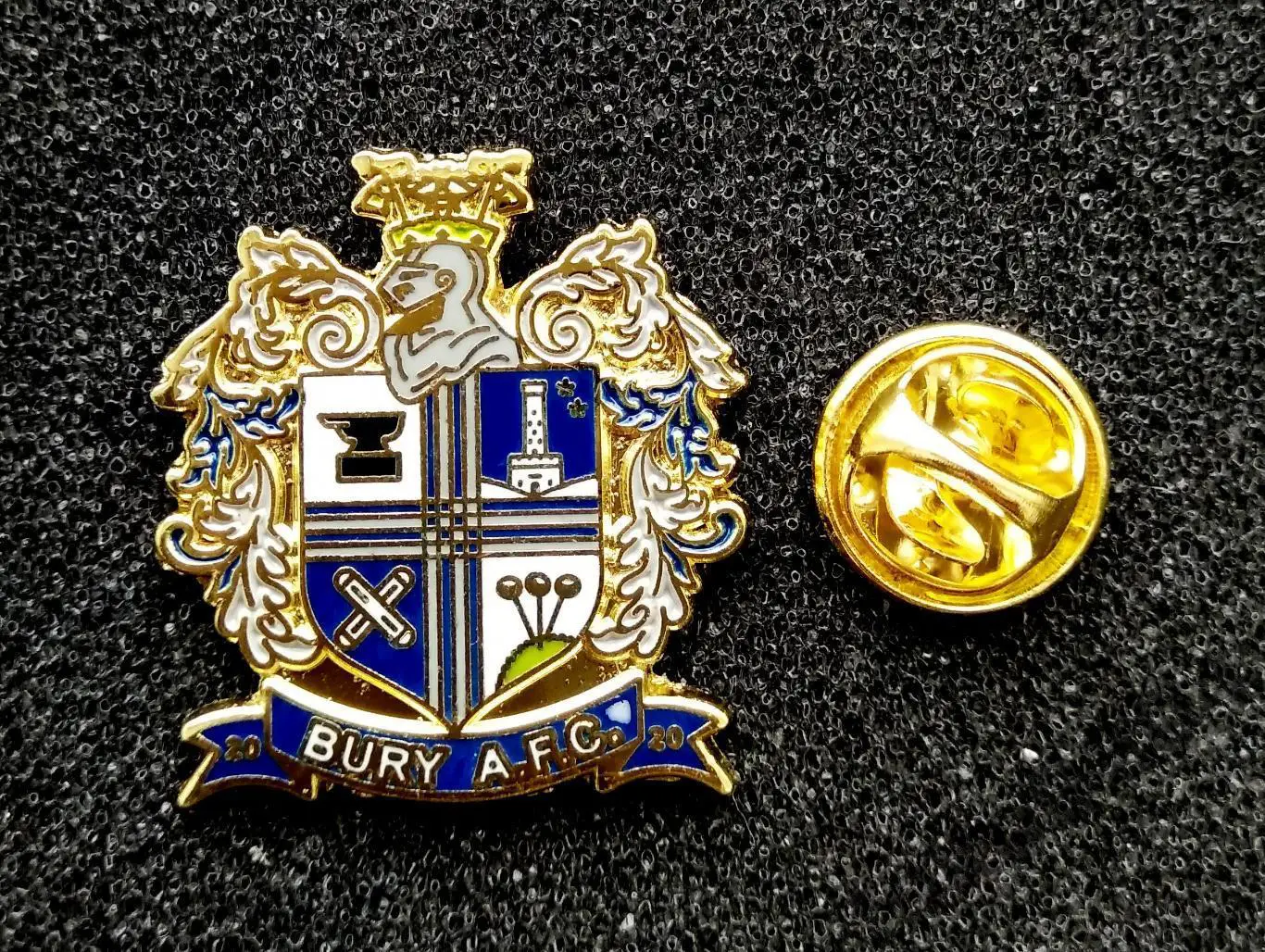 Бери ФК - Bury FC - АНГЛИЯ (24х26 мм).