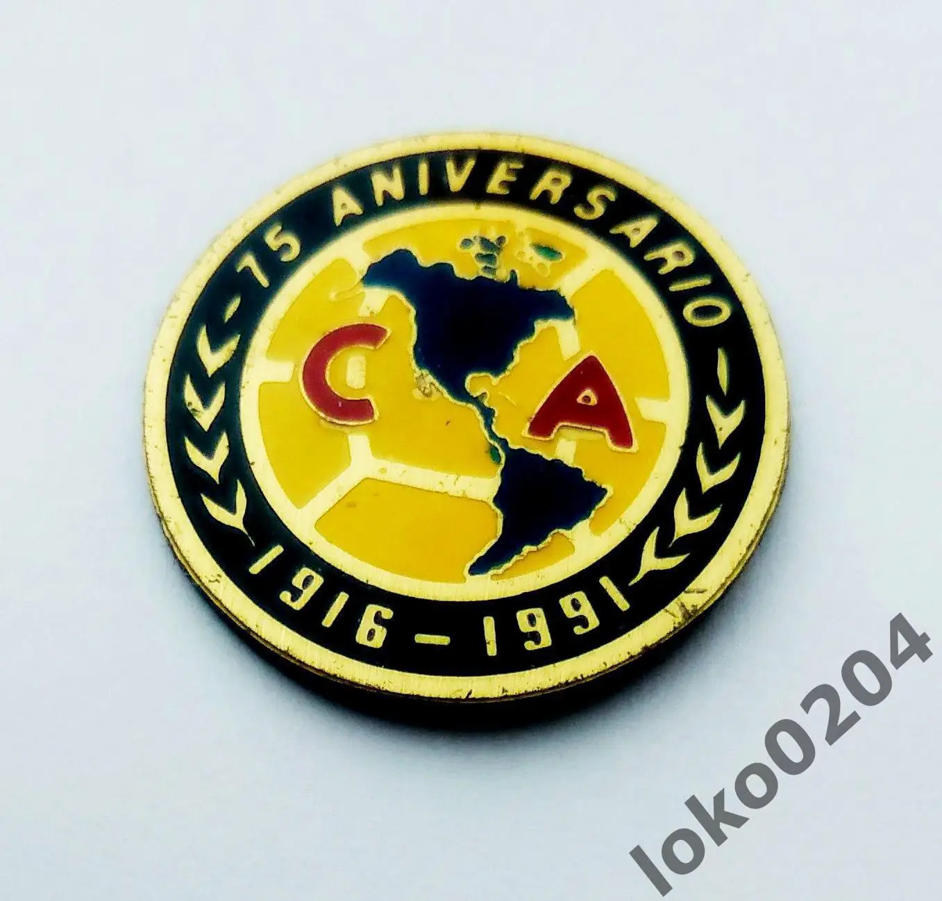 Ф.К. АМЕРИКА, Мехико (75 лет) - Club de Futbol AMERICA (1916-1991) - МЕКСИКА.