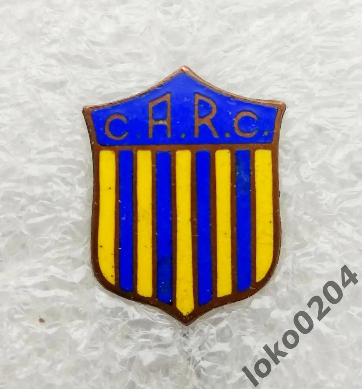 ФК РОСАРИО СЕНТРАЛЬ первая эмблема - Club Atletico ROSARIO CENTRAL - АРГЕНТИНА.