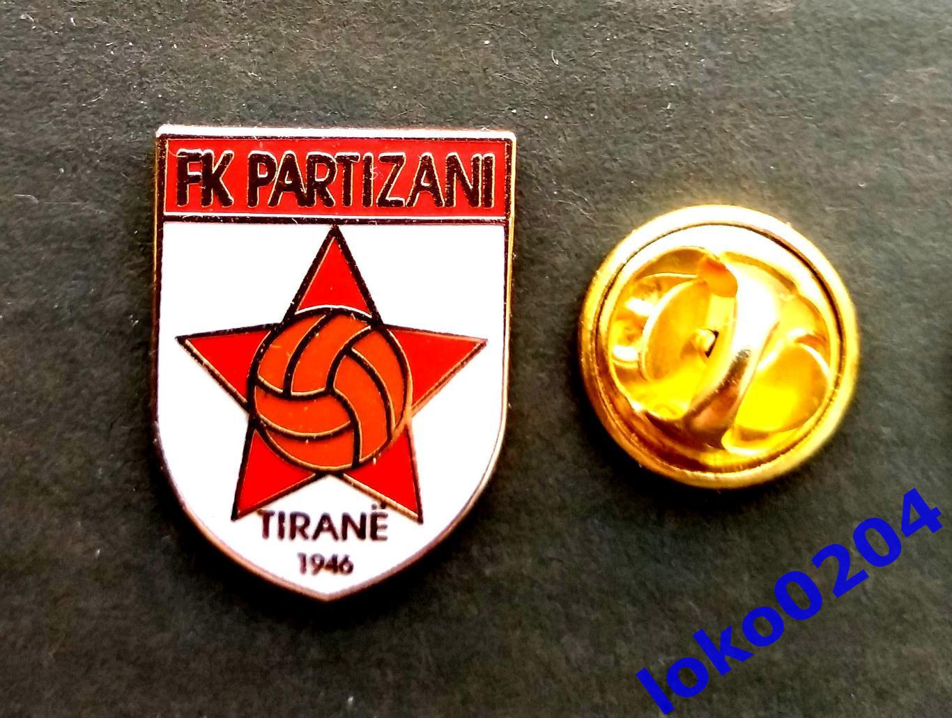 ФК ПАРТИЗАНИ Тирана - FK PARTIZANI Tirana. АЛБАНИЯ.