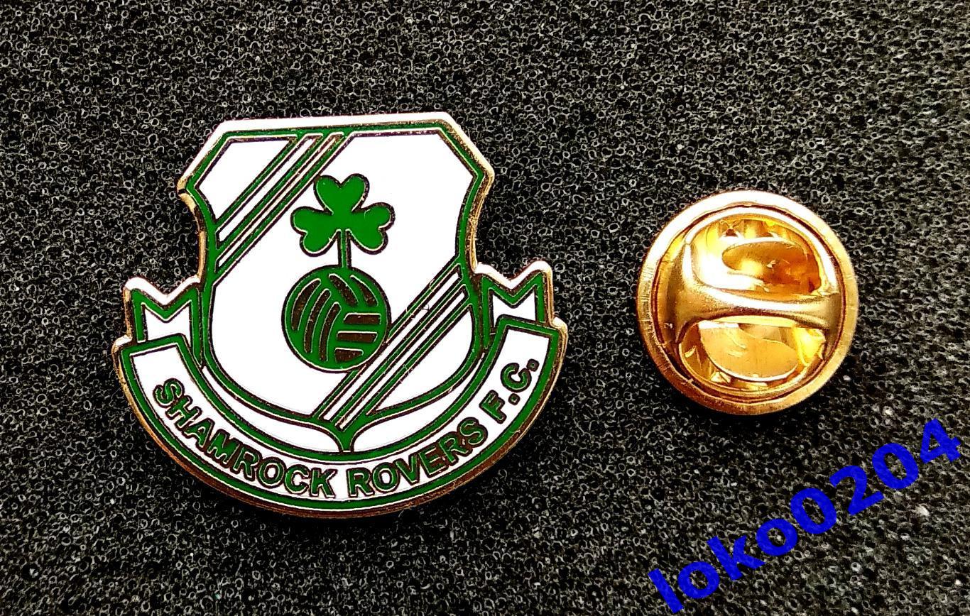 Футбол. Клубы мира. Знак. ШЕМРОК РОВЕРС ФК - Shamrock Rovers F.C. - ИРЛАНДИЯ.