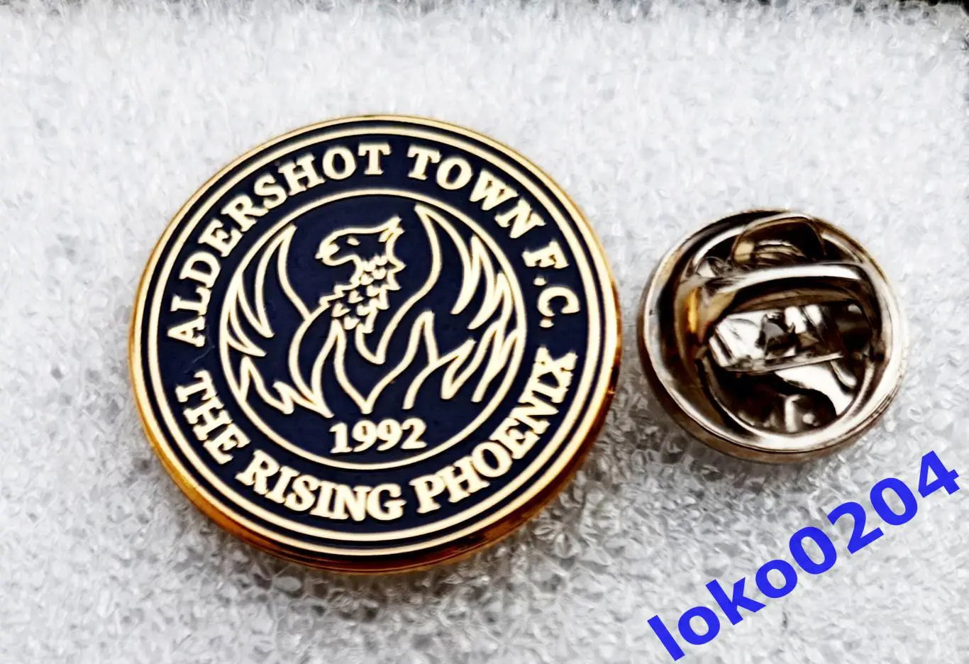 Футбол. Футбольный клуб. Знак. Олдершот Таун ФК - Aldershot FC - АНГЛИЯ.