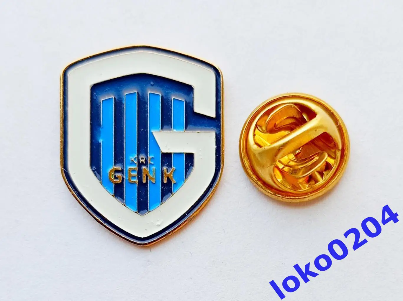 Футбол Клубы мира. Знак. Ф.К. ГЕНК - Koninklijke Racing Club GENK. БЕЛЬГИЯ.