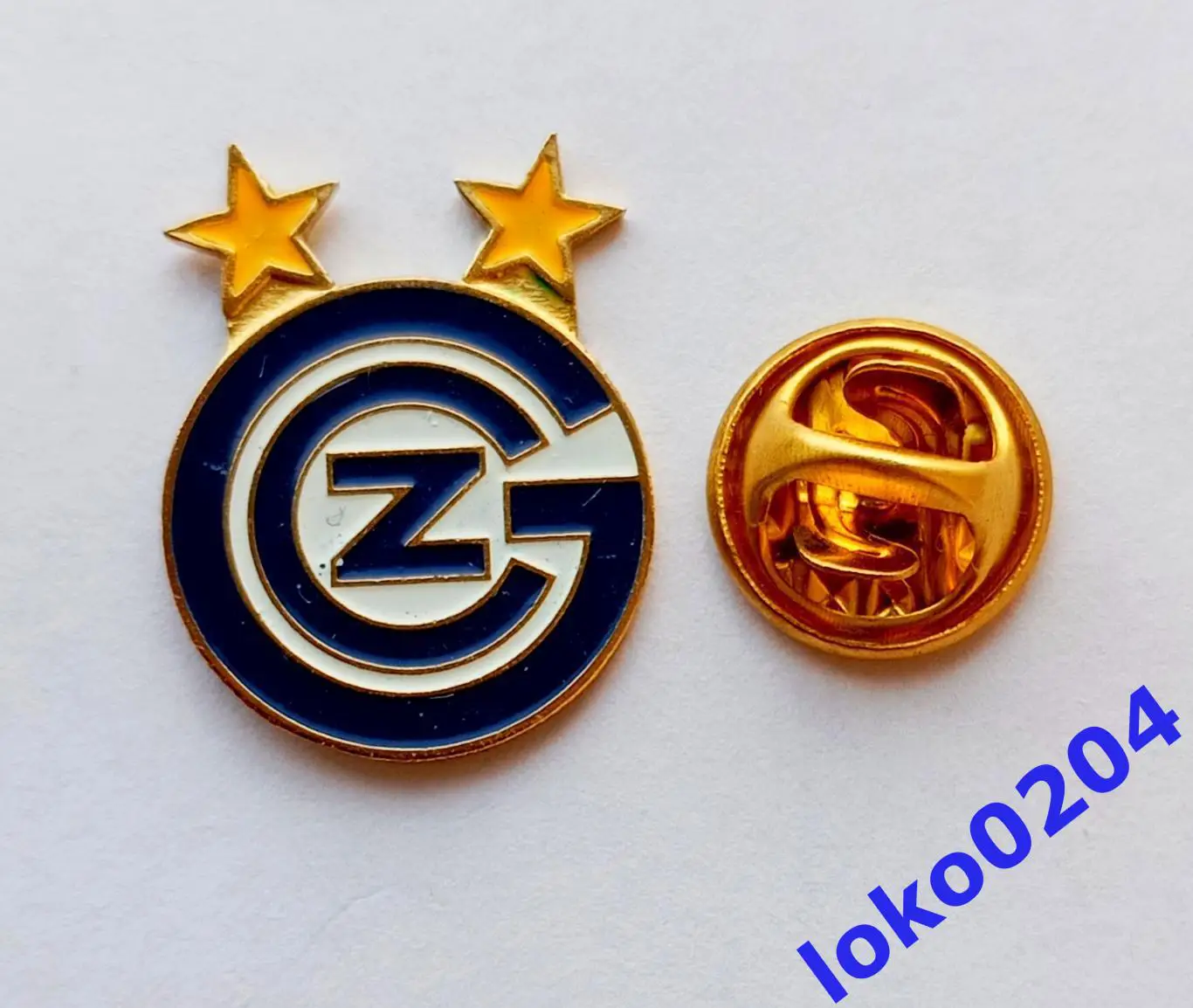 Футбол. Клубы мира. Знак. ФK ГРАССХОППЕР - GRASSHOPPER-Club Zurich, ШВЕЙЦАРИЯ.