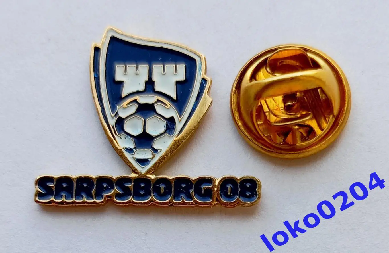 Футбол. Клубы мира. Знак.Ф.К. САРПСБОРГ - SARPSBORG Fotballklubb. НОРВЕГИЯ.