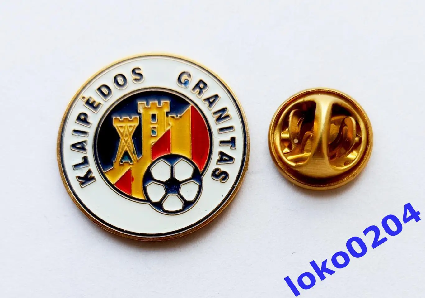 Футбол Футбол. клуб Знак. ФК ГРАНИТАС Клайпеда (2012-2016)-FK Klaipedos GRANITAS