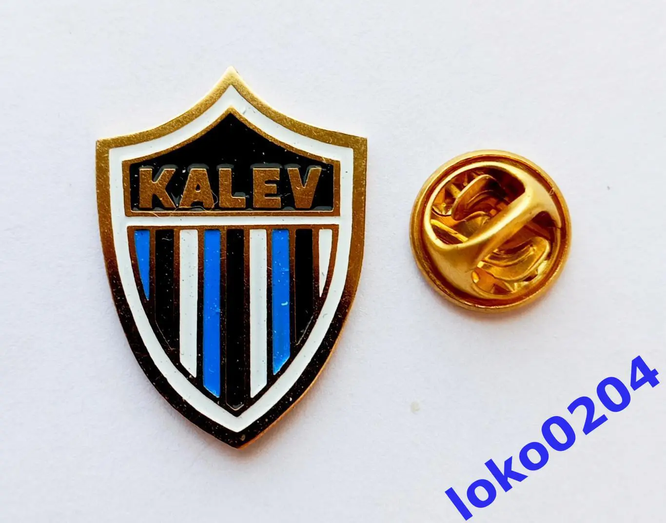 Футбол. Футбольный клуб. ФК КАЛЕВ Таллинн-Jalgpalliklubi Tallinna KALEV. ЭСТОНИЯ