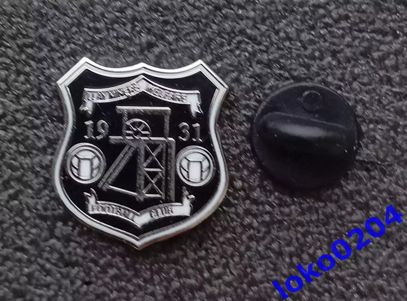 Футбол. Футбольный клуб. Знак. ЛЛАЙ МИНЕРС ФК - LLAY MINERS WELFARE F.C., УЭЛЬС.