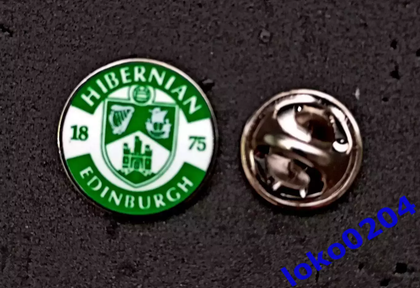Футбол Знак. Хиберниан, Эдинбург Ф.К. - Hibernian F.C. - ШОТЛАНДИЯ.
