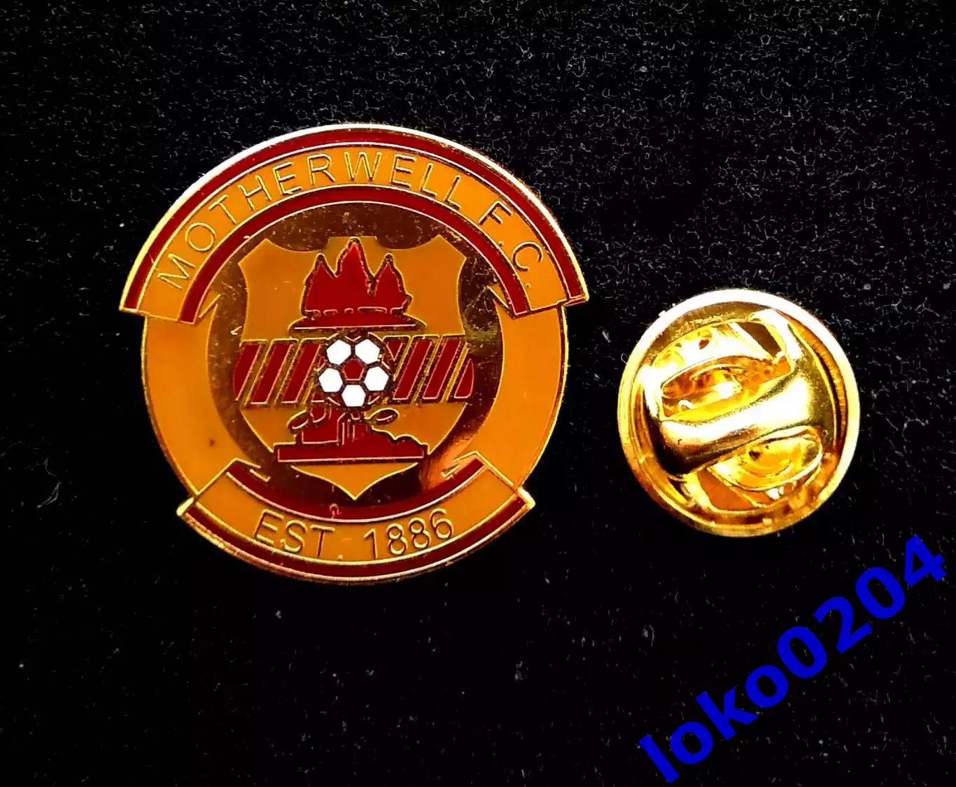 Футбол Знак. Мотеруэлл Ф.К. - Motherwell F.C. - ШОТЛАНДИЯ.