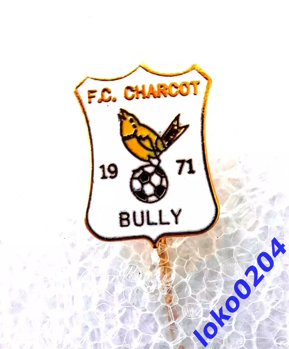 Знак - ФК Шарко, Булли, ФРАНЦИЯ .