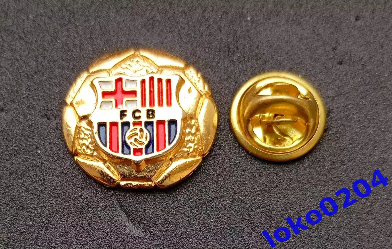 Ф.К. БАРСЕЛОНА - F.C. Barcelona (24x24 mm) - ИСПАНИЯ.