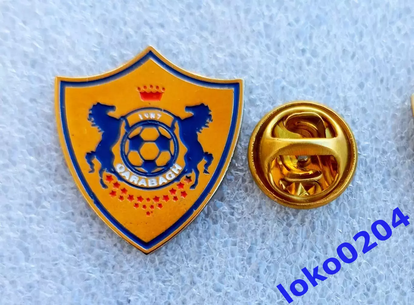 Футбол. Футбольный клуб. Ф.К. КАРАБАХ Агдам - АЗЕРБАЙДЖАН.