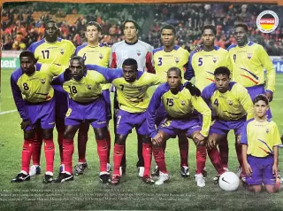 Футбол.Постер Еквадор 2006.