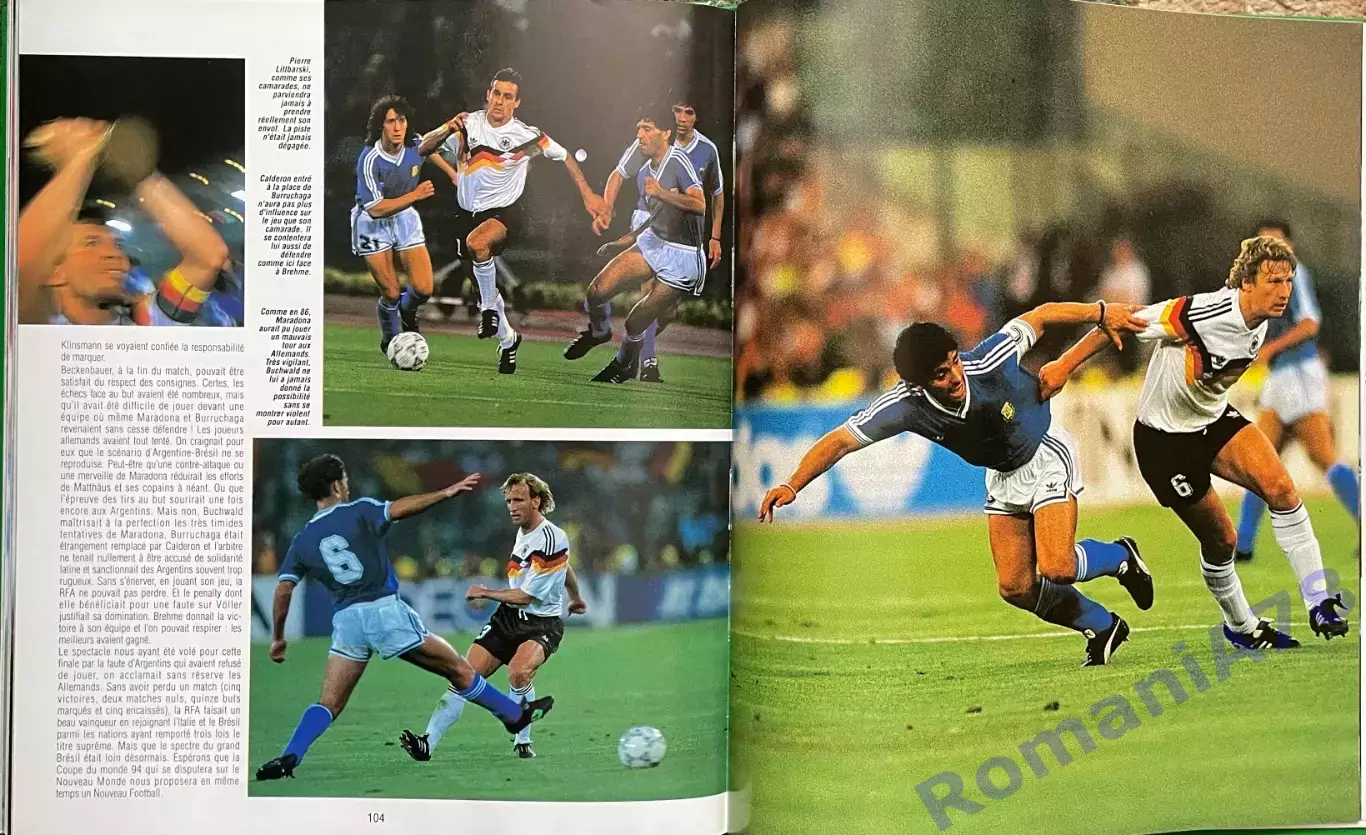 Футбол.Книга-фотоальбом..Чемпіонат Світу.Чемпионат мира 1990. 7