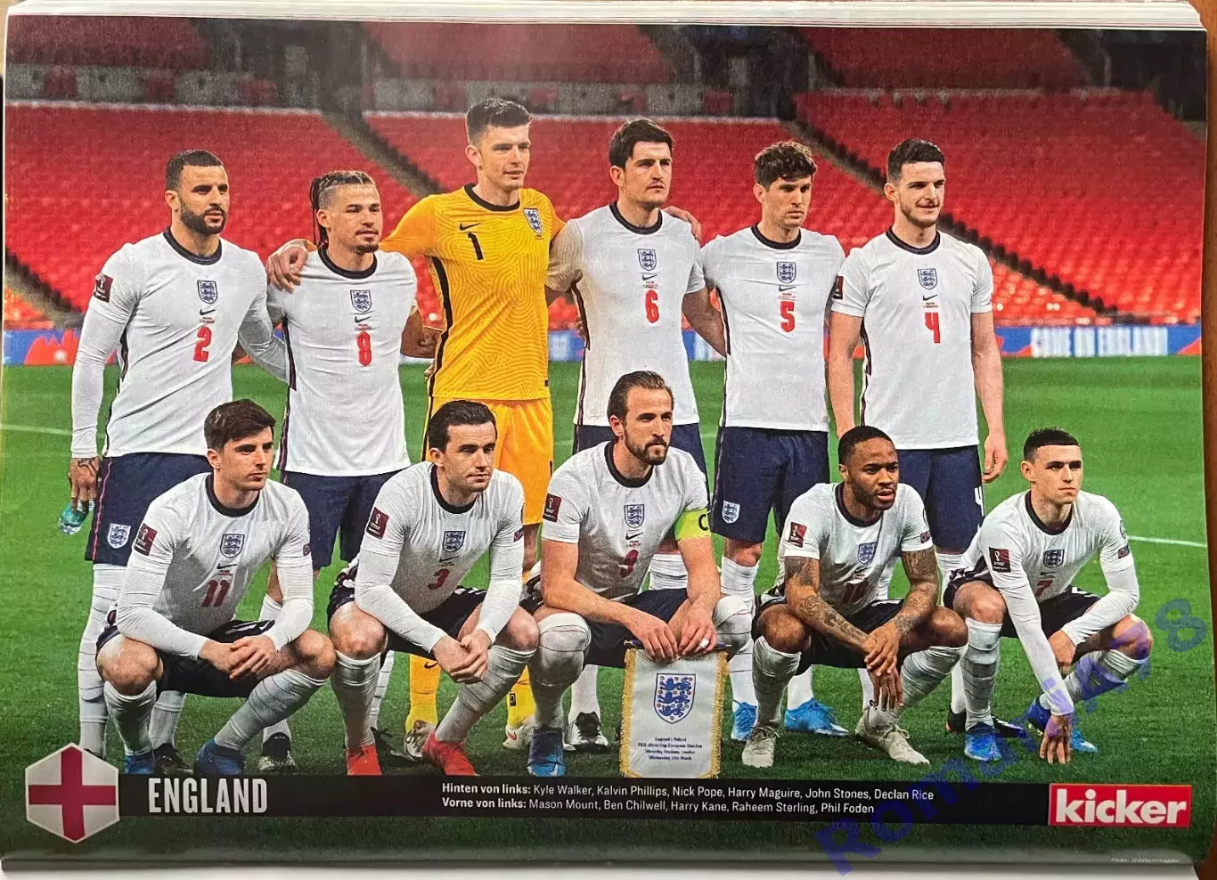 Футбол, Чемпіонат Європи 2021, cпецвидання Кікер / Kicker Sonderheft Euro 2020. 3