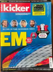 Футбол, Чемпіонат Європи 2021, cпецвидання Кікер / Kicker Sonderheft Euro 2020.
