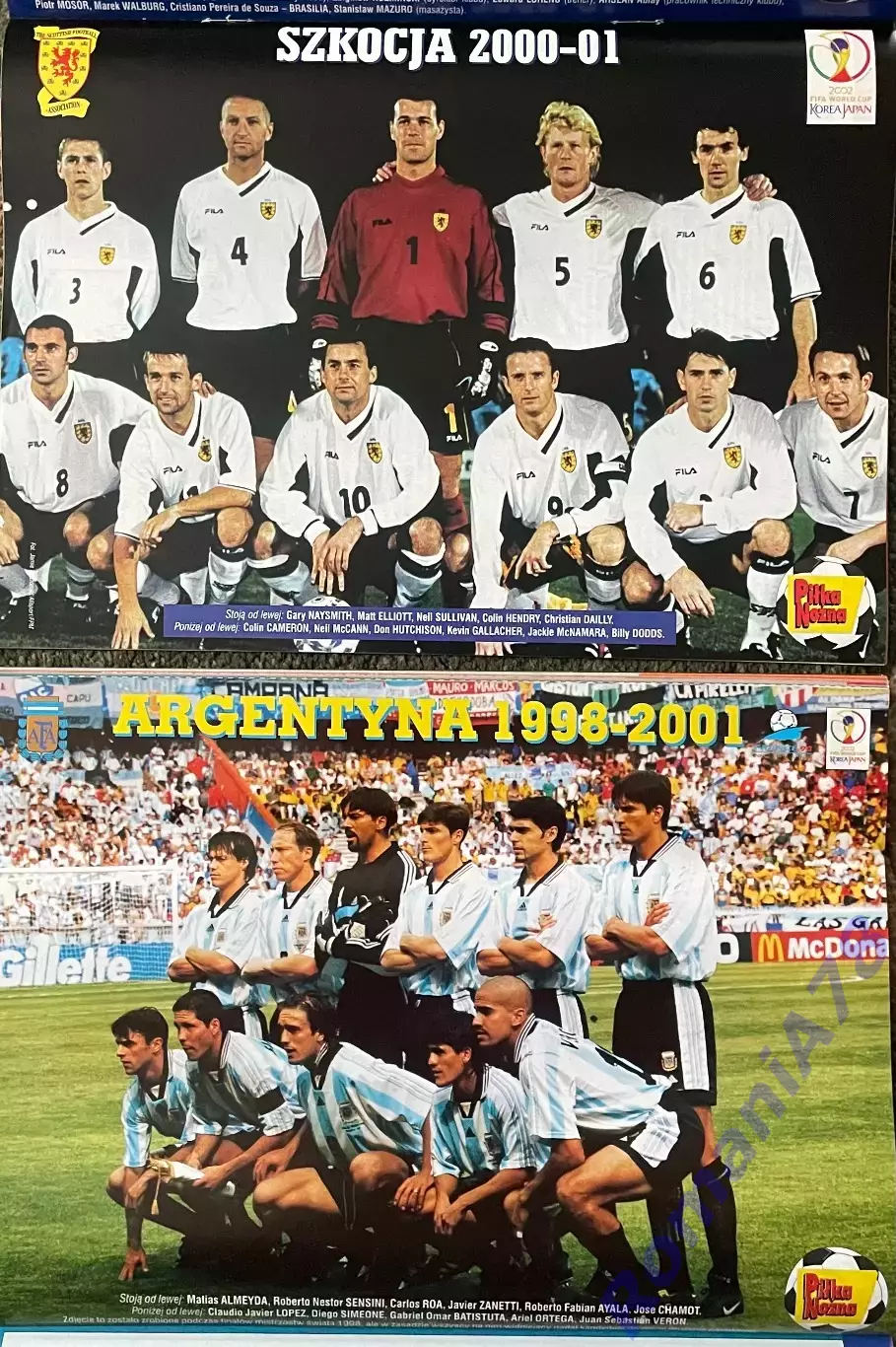 Журнал. Футбол Pilka Nozna N1-52 2001.Всі номери. 4