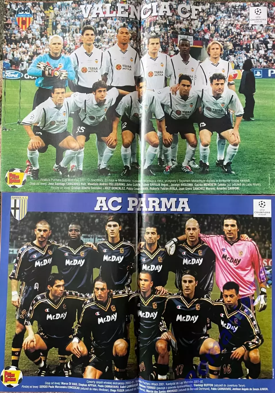 Журнал. Футбол Pilka Nozna N1-52 2001.Всі номери. 5