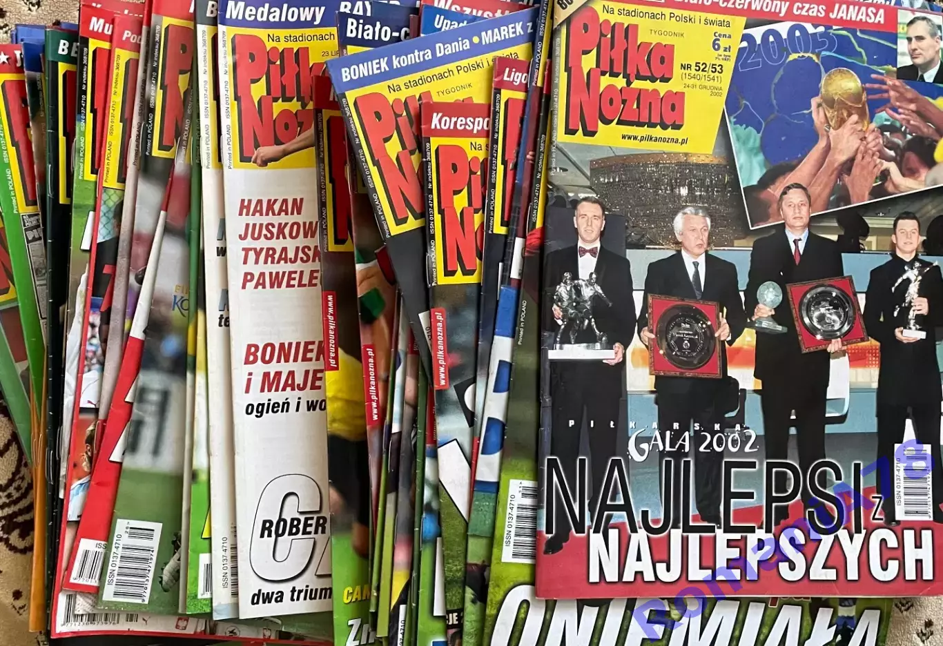 Журнал. Футбол Pilka Nozna N1-52 2002.Без номера 46.