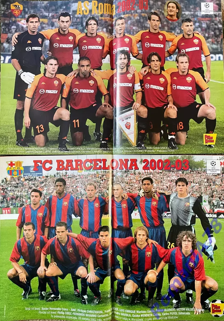 Журнал. Футбол Pilka Nozna N1-52 2002.Без номера 46. 6