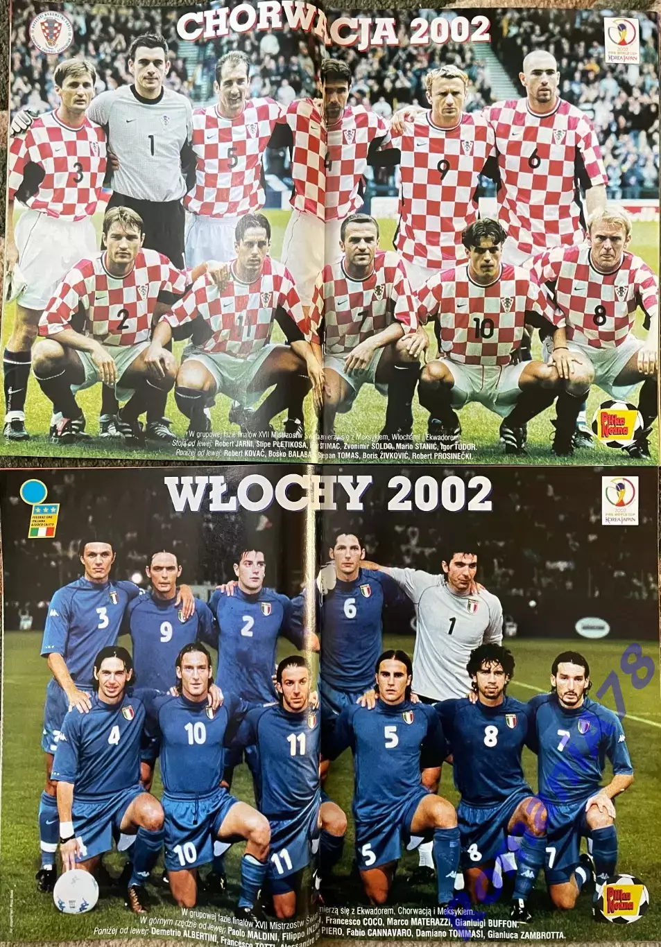 Журнал. Футбол Pilka Nozna N1-52 2002.Без номера 46. 2